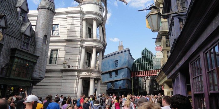 1024x768 U.S. Tourist Attractions | Diagon Alley at Universal Studios…