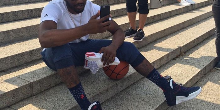 1080x882 John Wall Just Debuted His Second adidas Sneaker | Sole Collector