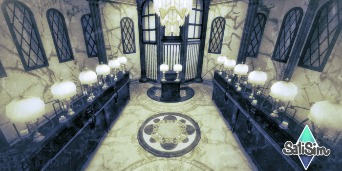 1920x1080 Another progress picture of my Diagon Alley recreation: Gringotts