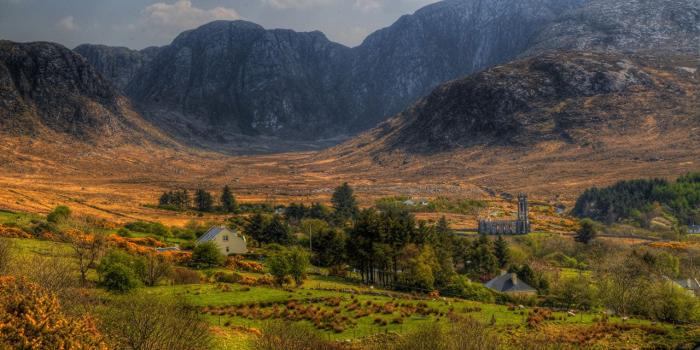 1280x845 Wallpaper Dunlewy Donegal Ireland HDRI Nature Autumn mountain