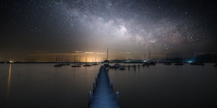 1920x1080 HD wallpaper: night, starry night, night sky, starry sky, landscape