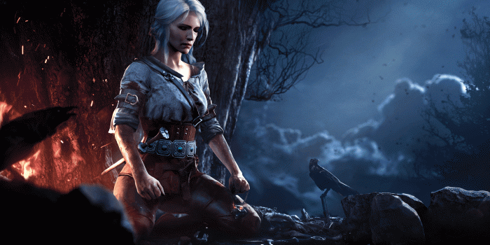 1920x1080 Ciri meditating wallpaper : witcher