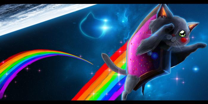 3840x2160 13/07/2015 - 3840x2160 Nyan Cat Desktop Wallpapers - Cartoons Wallpapers