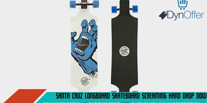 1920x1080 SANTA CRUZ LONGBOARD SKATEBOARD SCREAMING HAND DROP DOWN CRUZER 10 x 40  Sports and Outdoors