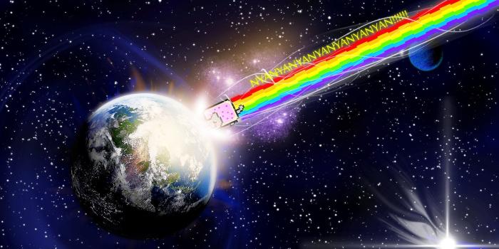 1920x1080 42+ Nyan Cat Background