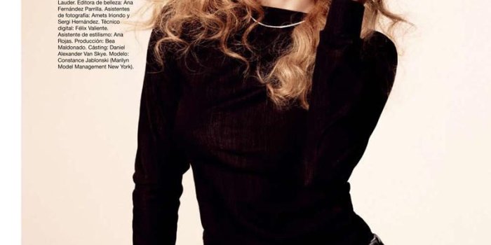 800x1032 Constance Jablonski for Harper's Bazaar Spain April 2011 by Nico