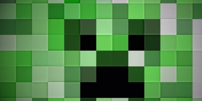 1680x1050 Free download Minecraft Creeper Sprite HD Desktop Background