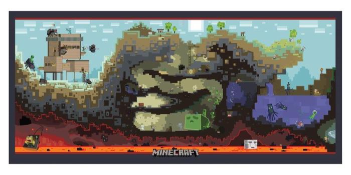 900x900 Official Minecraft Store – Powered by J!NX : Minecraft Poster