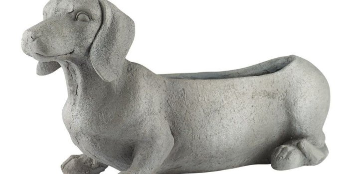 1001x1001 Dachshund Dog Planter - Indoor/Outdoor - 23