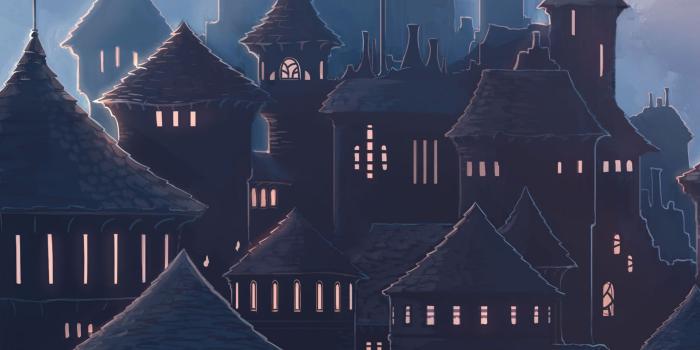 2048x2048 Wallpaper 4k Hogwarts Harry Potter School 4k 4k-wallpapers, artist