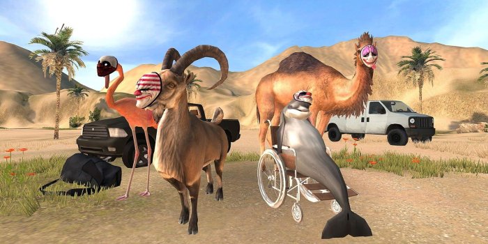 1600x900 Goat Simulator Payday 1.0.1 APK Download - Android Simulation Games