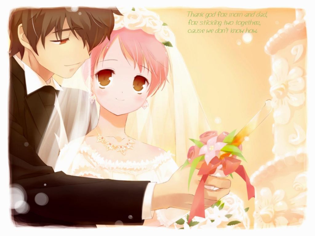 1024x768 Love Quotes With Cute Couple Images Anime Romantic Couples Anime