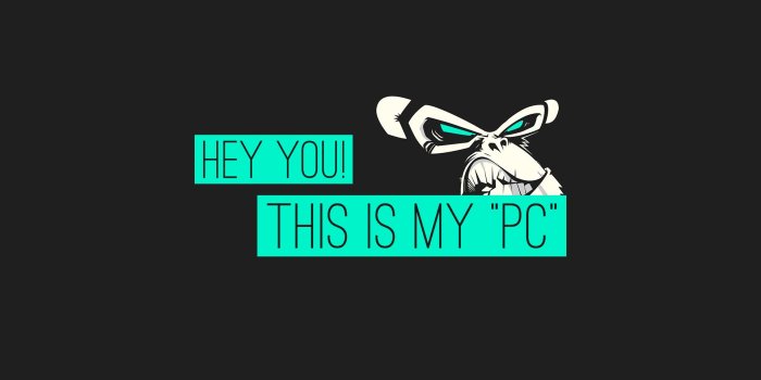 1920x1080 This Is My PC Warning Desktop Wallpaper