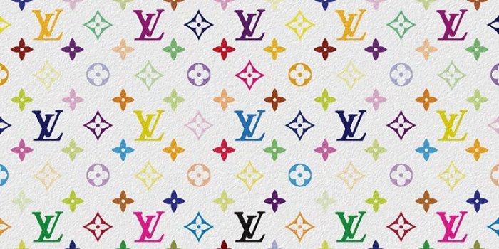 768x1024 Backgrounds - Louis Vuitton Multicolor White - iPad iPhone HD