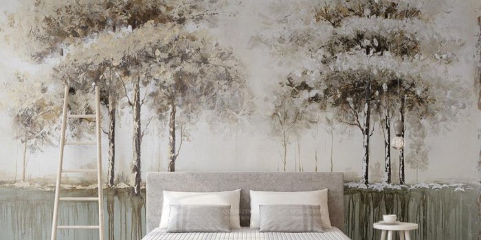 1125x761 3D Stereoscopic Wallpaper Tree forest Bedroom Living room decoration  Wallpaper For Walls 3D , Papel de Parede