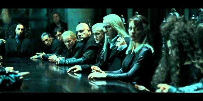 1280x720 Harry Potter and the Deathly Hallows part 1 - the Death Eaters at Malfoy  Manor part 1 (HD)