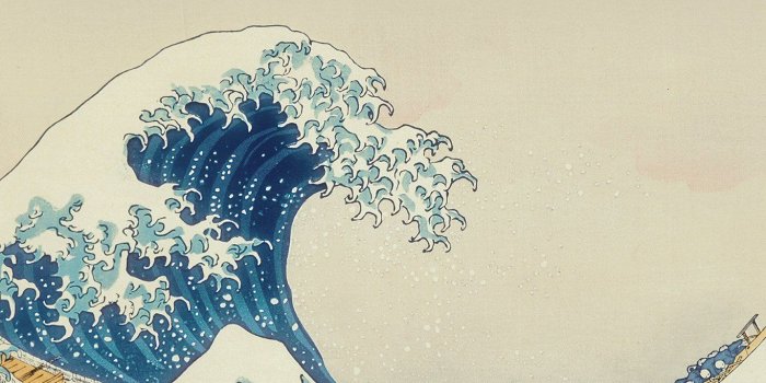 1366x768 wallpaper for desktop, laptop | as11-wave-art-hokusai-painting