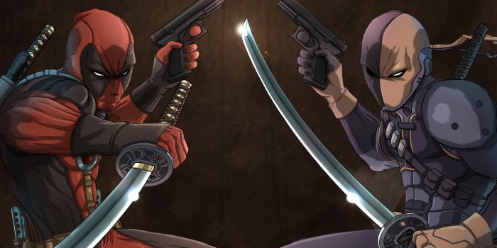 4458x2508 Deadpool Vs Deathstroke 4k, HD Superheroes, 4k Wallpapers, Images