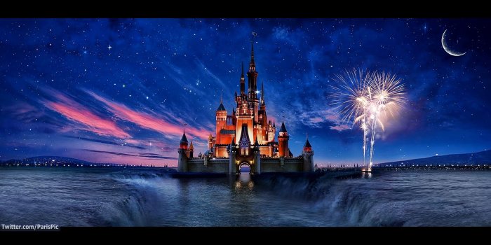 1920x940 Disneyland castillo California editar fondo de pantalla (@ParisPic
