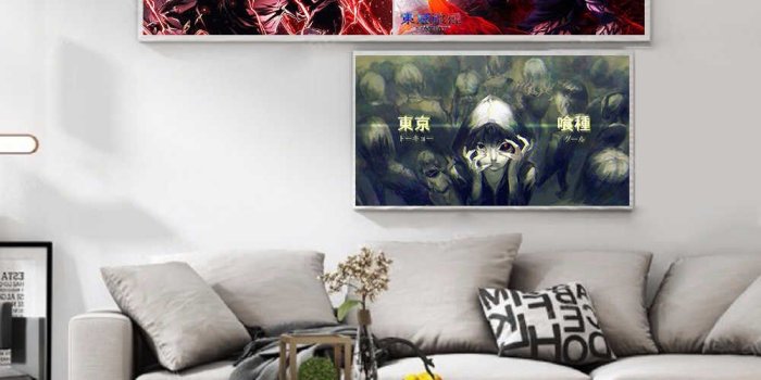 1000x1000 new Japanese anime Tokyo Ghoul Coated paper poster Cafe Creative wallpaper  Interior Decoration