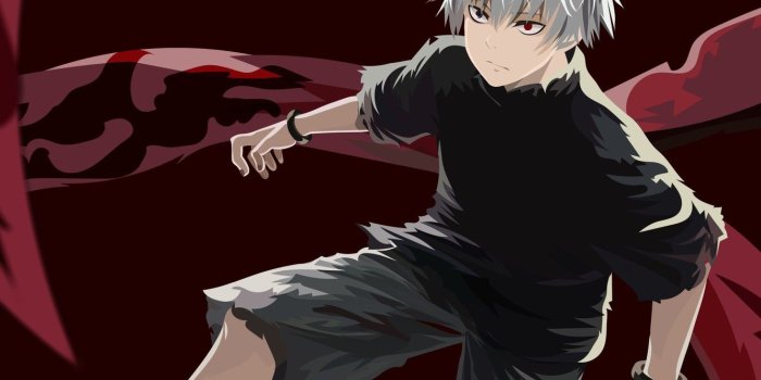 1332x850 Wallpaper wallpaper, red, game, monster, anime, red eyes, boy, 240