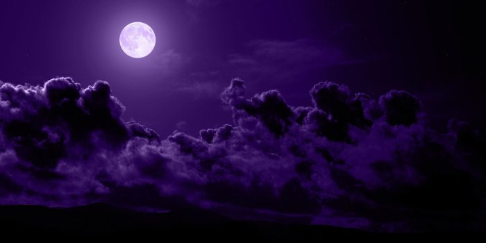 1920x1080 70+ Purple Moon Wallpapers - Download at WallpaperBro