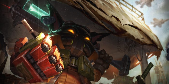 7000x4130 Omega Squad Veigar | LoL Wallpapers