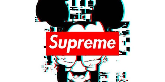 750x1334 Supreme Wallpaper - Iphone Wallpaper Supreme Mickey Mouse Free