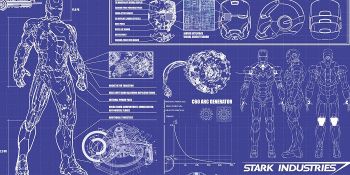 1920x1080 Iron Man blueprint free desktop backgrounds and wallpapers