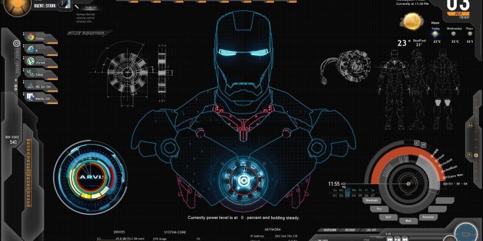 1920x1080 Iron Man Stark Industries HD Wallpapers
