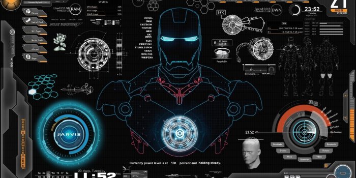 1920x1080 Wallpaper Desktop Jarvis New 10 top Iron Man Jarvis Wallpaper Full