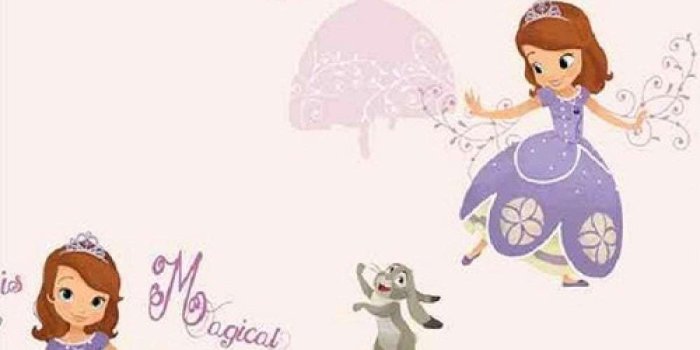 1000x1000 Dream World D5075-1 Disney Princess Sofia Dance Wallpaper