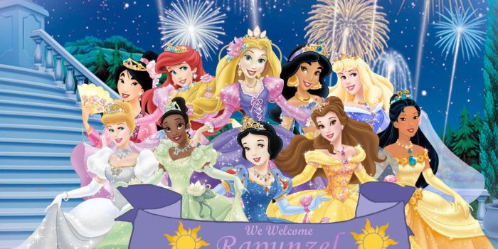 1600x1000 Download wallpaper Walt Disney, Princess, Beauty, court free desktop