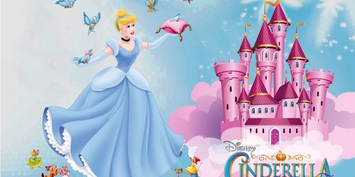 1366x768 Castle Of Princess Cinderella Friends Jaq Gus Mary And Mouse Perla