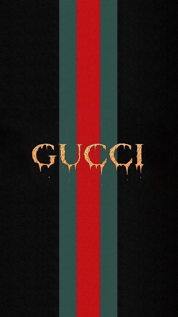 750x1333 Gucci iphone wallpaper background love black red fashion hipster