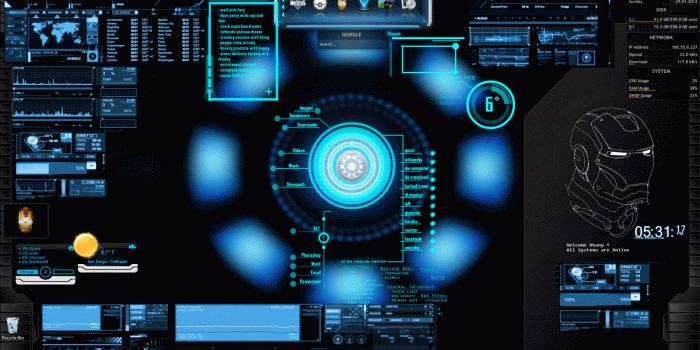 1600x869 Free Iron Man Jarvis Wallpaper Mobile at Movies » Monodomo