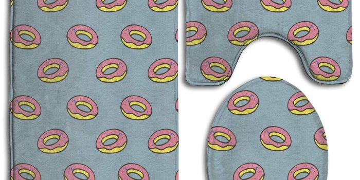 1200x1200 Amazon.com : CHUFZSD Odd Future Donut Wallpaper Bathroom Carpet Rug