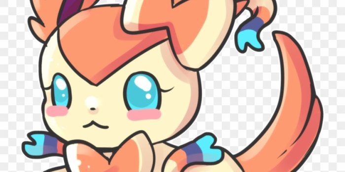 840x1027 Ninfia/sylveon By Zel - Chibi Eevee Evolutions Sylveon - Free