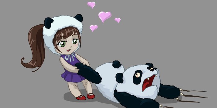 3000x2000 Anime Panda Wallpaper on WallpaperGet.com