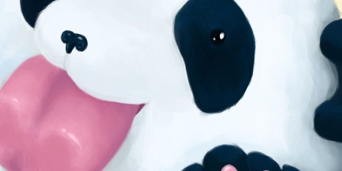 1280x800 Anime Panda Wallpaper Wallpapersafari Cute Animated Animals - Litle Pups