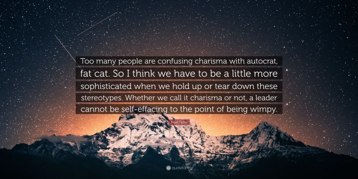 3840x2160 Noel Tichy Quote: “Too many people are confusing charisma with