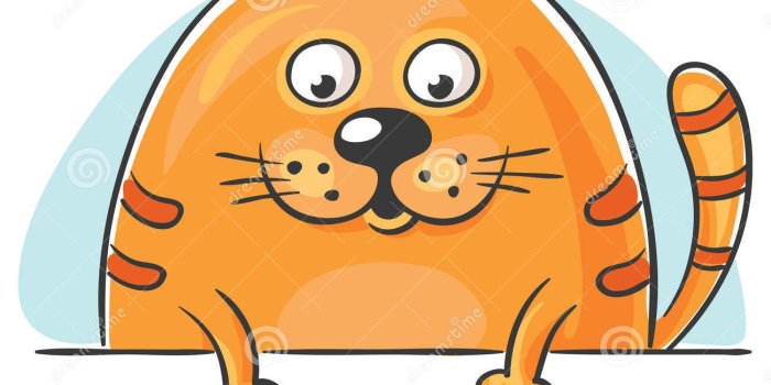 1300x1023 Latest Fat Cat Peeping Out Stock Vector. Illustration Of Space