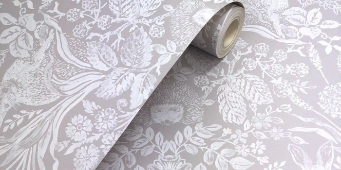 1000x1000 Vintage Rustic Country Woodland Collage Theme Wallpaper Hare