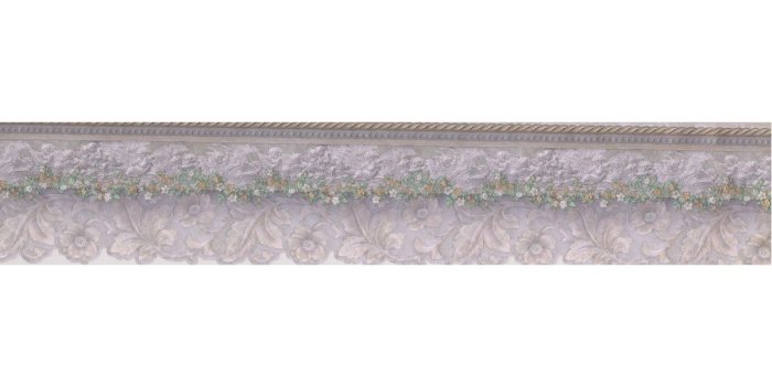 1200x900 Prepasted Wallpaper Borders - Wonderful Grey Flower Vintage Wall Paper  Border