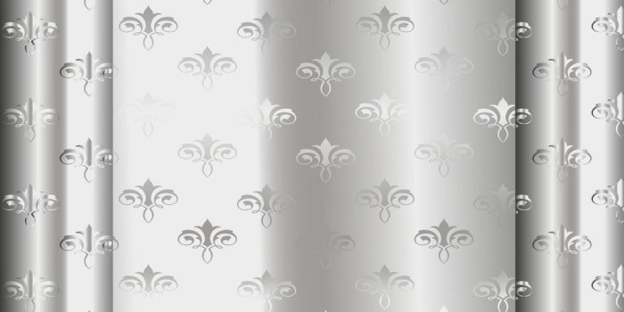 1000x911 Silver Luxury Vintage Wallpaper Royalty Free Vector Image