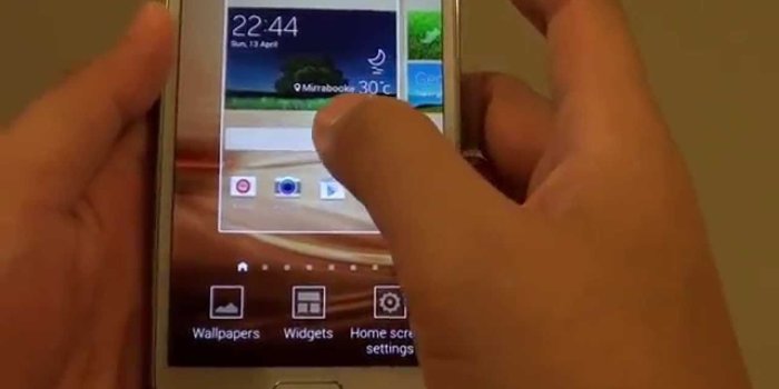 1280x720 Samsung Galaxy S5: How to Set a Default Home Screen Page