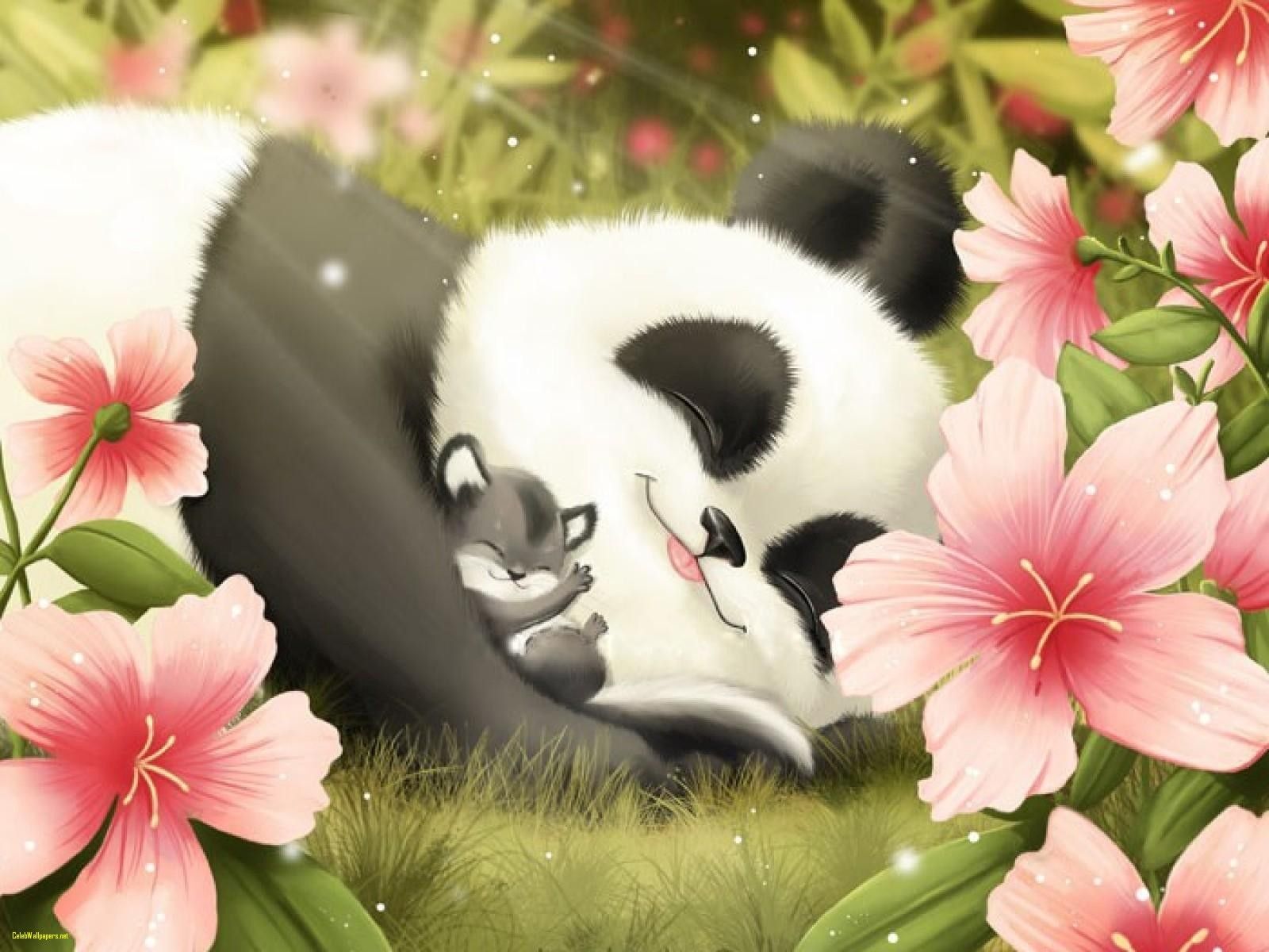 1600x1200 Cute Panda Wallpaper (28+ images) on Genchi.info