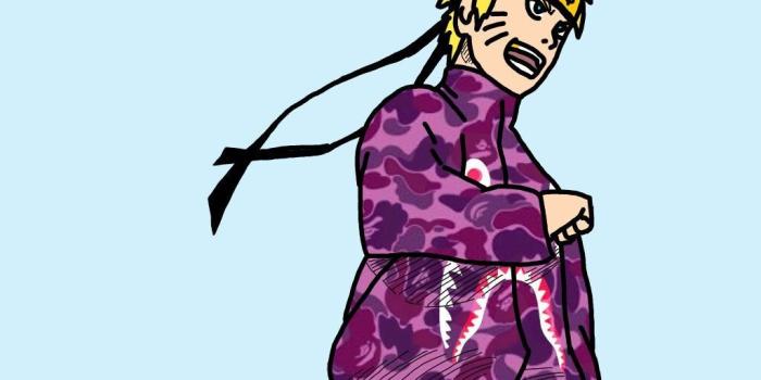 1024x1024 image wallpaper naruto: Naruto Bape