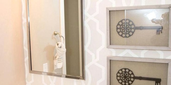 736x1104 Silver Grey Bathroom Wallpaper Archives Home Design Vintage Wall