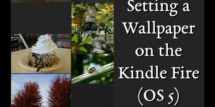 1280x720 Change Wallpaper / Background on Kindle Fire (OS 5)